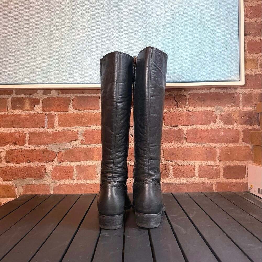 Frye Billy Tall Riding Leather Boot - Picture 4 of 7